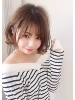 ロンド 表参道店(Lond)&nbsp;学生様に大人気！毛束感のあるお洒落ボブ 小顔