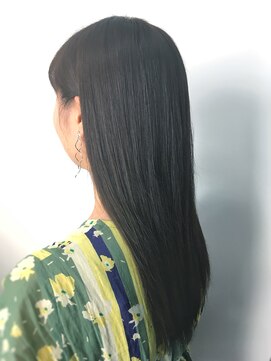コピーヌ 高田馬場店(Copine) 湿気がある日の残念ヘア対策☆さらツヤ縮毛矯正×ロングヘア☆