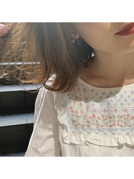 ヘアアンドメイク シークネクスト(HAIR&MAKE SeeK NEXT) 【NEXT×門井】外ハネボブ×シアーグレージュ