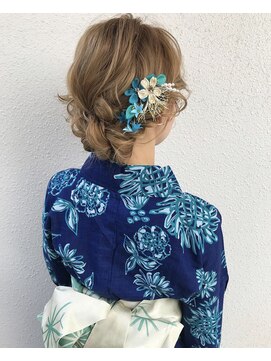 シェリ ヘアデザイン(CHERIE hair design) 浴衣シニヨンアレンジ