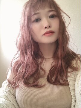 ロピオル(Lopiolu) 【 Lopiolu 島田】ショートバング×ワンレンロングヘア