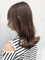 アイティー バイ アルバム 中野店(IT by ALBUM) 韓国風レイヤーミルクティーベージュ_オリーブカラー_ba307802