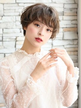 ルーツ(ROOTS) ショート パーマ ハイトーン トリートメント ROOTS