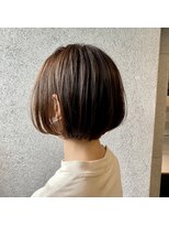 アンフェインド02(UNFEIGNED 02)&nbsp;クラゲヘアー/小顔に見せるヘア/ココアベージュ/伏見/栄