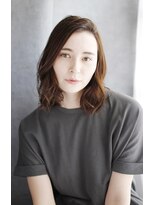 シュシュット(chouchoute)&nbsp;吉祥寺3分/かきあげ髪質改善マロンベージュ美髪Aラインボブ/105