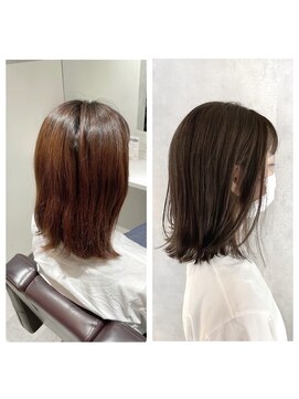 アイディール(:ideal) 20代30代40代☆髪質改善トリートメント×切りっぱなし外ハネロブ