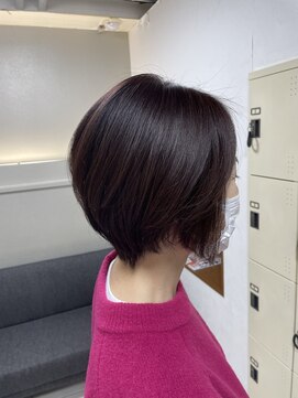 ユーリ(juli) ピンクブラウンショート