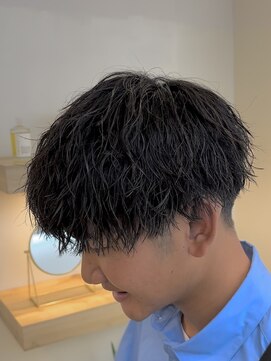 オーバルバイアピッシュ(OVARL by apish) パーマ復活縦落ち