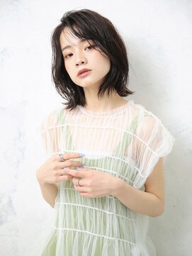 クリスタルマジック 南花田店(CRYSTAL MAGIC) ハネ感がお洒落な大人のコンパクトボブ