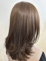 アリー 王子公園店(ARY)&nbsp;大人可愛い20代30代40代「ゆるふわミディアムレイヤー」