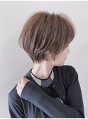 ナチュラルショート&シルキーベージュ