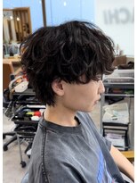 ブリーチ 金沢店(BLEACHi)&nbsp;波巻きスパイラルパーマツイストスパイラルパーマメンズマッシュ