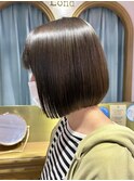 艶サラ地毛風ストレートボブ☆美髪ボブ/美髪矯正[北千住]