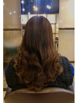オランジュ美容室 ロングスタイル