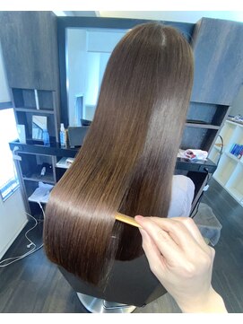 アールサロンプラスキャスパ 自由が丘(Rrsalon+CASPA) 《髪質改善》R.HASエクソソーム水素トリートメント＋カラー
