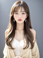 ラベスト キョウト(LOVEST)&nbsp;【TONO STYLE 192】極薄シースルーバングで色っぽくレイヤーヘア