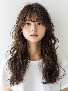 アルトリスト(Altruist Aging×HAIR&SPA) ★暗めカラーグランマッシュフェイスフレーミングデザインカラー