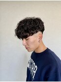 スペインカール/スパイラルパーマ/スキンフェード/宇都宮