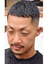 アクセプトザワールドバーバー(Accept the world barber)&nbsp;ナチュラルショート×スキンフェード