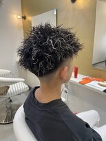 トパキュー(topa cue) メンズホワイトメッシュ