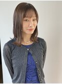 《SoSo》ミディアム×ベージュカラー