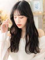 カバーヘア イヴ 戸頭店(COVER HAIR EVE)&nbsp;韓国風巻きシースルーバングゆるふわロングc6戸頭20代30代40代