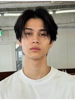 ポーチバイハニー オモテサンドウ(PORCH by HONEY omotesando)&nbsp;毛流れセンターパート/フェザーパーマ/毛流れパーマ