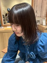 クラン バイ ナチュラル(clan by Natural)&nbsp;愛されセミディ/フェイスレイヤー/シアーグレージュ/うる艶髪