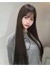 【伊藤指名】似合わせカット+透明感カラー+最高級髪質改善コアセラ￥29,700
