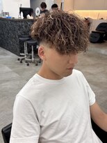 ハイセンス セカンド(HISENSE second)&nbsp;海外風ブラウンカラーハイライトスペインカール【TAIKI】