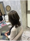 白髪ぼかし/脱白髪染め/脱白髪染めハイライト/透明