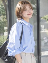 ドット ヘアー(dot.hair) ショートボブ / シースルーバング / ツヤカラー