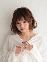 アース 上野店(HAIR&MAKE EARTH) ゆるふわフェアリーボブ【EARTH上野】