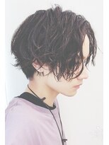 シン(syn) イメチェンスマートマッシュグランジショートネープ刈り上げ