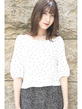 エクボ(acvoo) ナチュラルアッシュブラウン☆セミディ