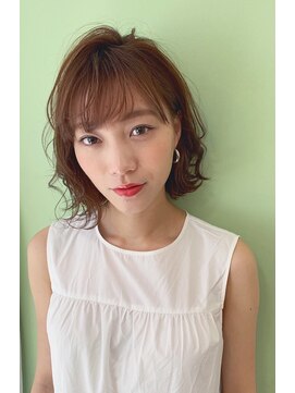 シェルベアー 銀座四丁目(Shell Bear) 切りっぱなし大人ボブ☆