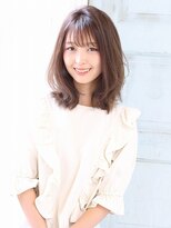 ジュール(Jule) 【Jule】☆ひし形シルエット小顔前下がり外ハネ切りっぱなし☆