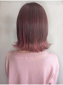 【SOURCE】ピンクバレイヤージュ