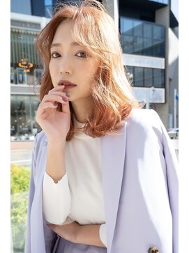 アンジェリカ 近鉄奈良店(ANGELICA) 【ANGELICA】小顔ふんわりミディアム