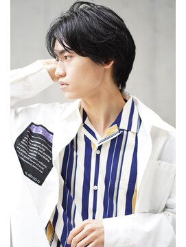 ロミーオム 本厚木(ROMMY. Homme) マッシュセンターパートミディアム/ROMMY・Homme