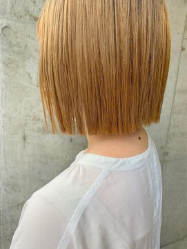 アルカナ 明治神宮前原宿(ARCANA) ぱつっと◎切りっぱなしボブ