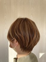 ヘアーデザイン エン(enn)&nbsp;ハイライトショート