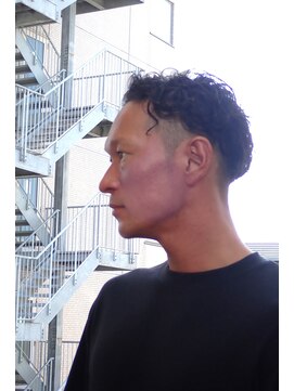 ココロコ(COCO LOCO) ウエイビーボブ スパイラルパーマ ツーブロック