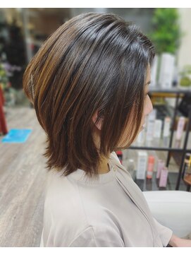 庵 ヘアー(hair) 20代30代40代 くびれウルフレイヤー