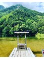 ヘアモーヴ チャンプス 南流山店&nbsp;上高地の明神池。絶景で神秘的。トレッキング最高です☆