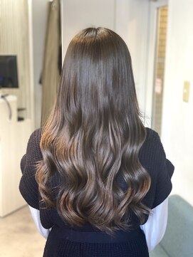 フツーロ 栄(FUTURO) #グレージュ#プルエクステ#韓国#韓国巻き#名古屋美容室