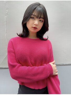 ロンド マーレ 天神大名店(Lond mare) NEW STYLE 大人可愛いミディアムスタイル　くびれ巻きミディアム