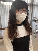 ロングパーマ