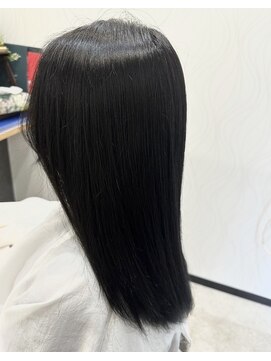 ヘアーカルチャー おゆみ野店(HAIR CULTURE) ロングストレート髪質改善カラー艶髪スタイル