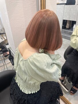 レアル 天王寺 阿倍野(REAL) ピンクベージュ×ブラウンベージュ